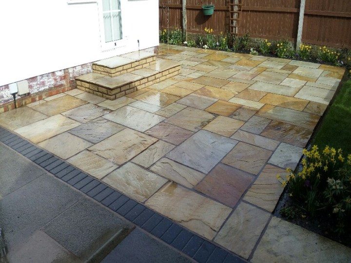 image of patio cleaning in southport merseyside